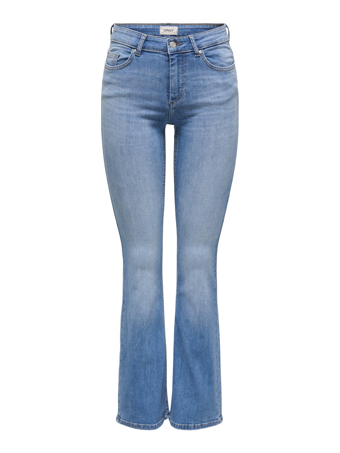 ONLBLUSH BACK POCK FLARED JEANS