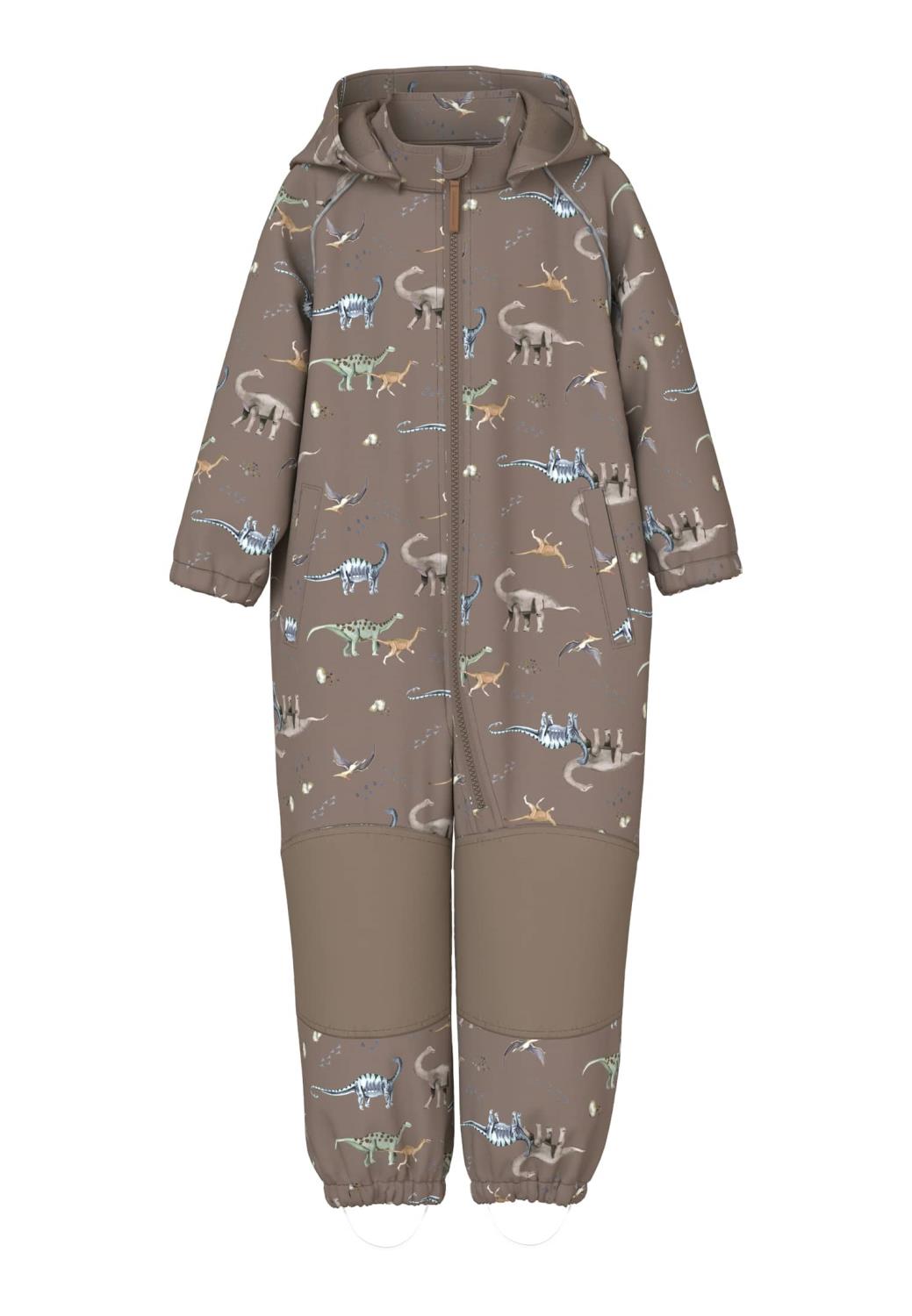 NMMALFA SOFTSHELLDRESS DINO