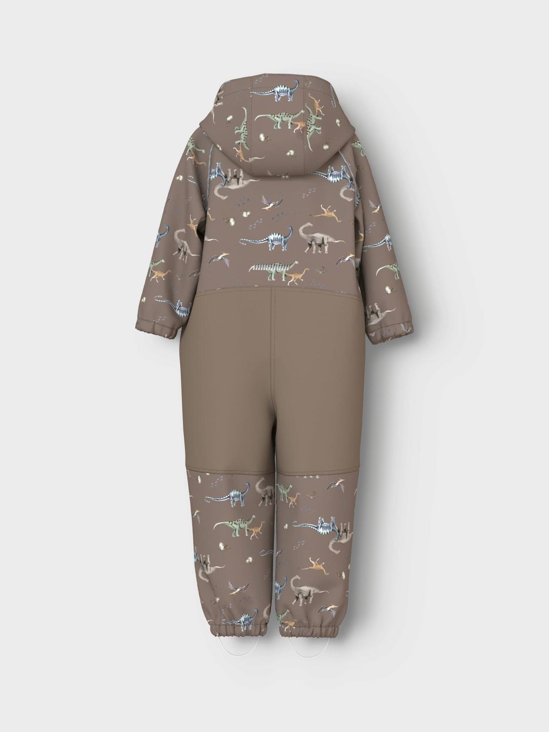 NMMALFA SOFTSHELLDRESS DINO