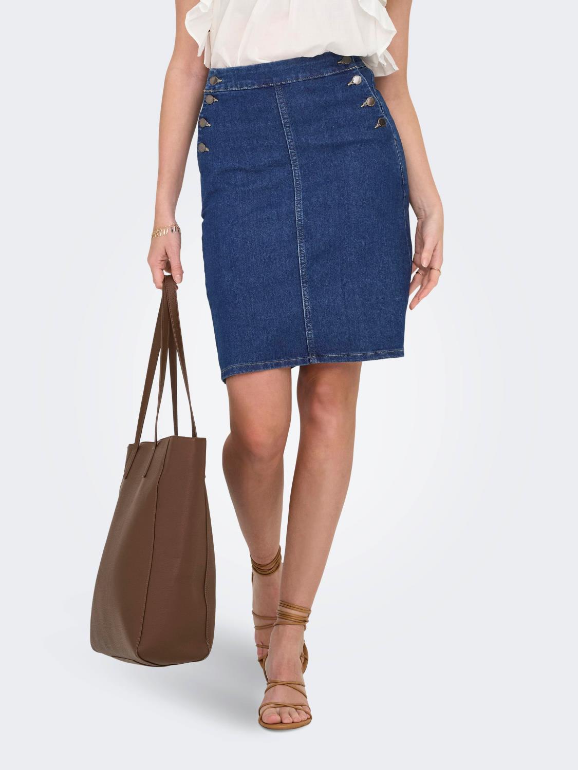 ONLBLUSH DENIM SKJØRT
