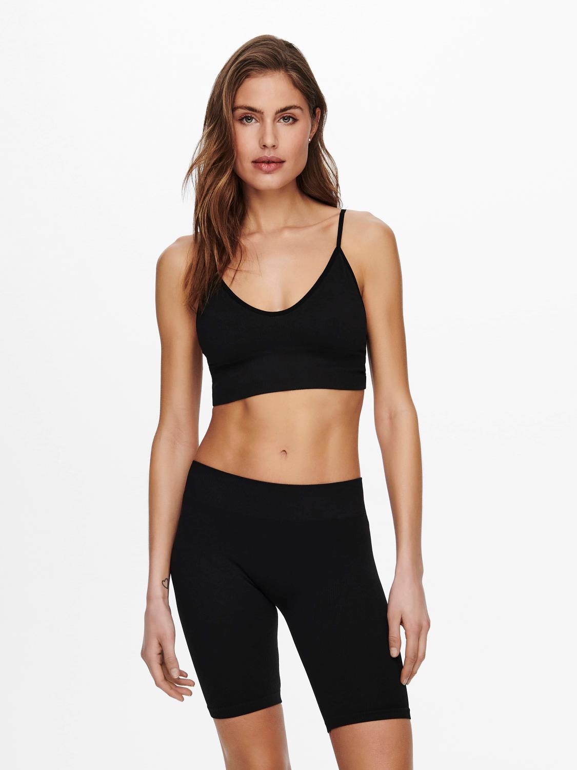 ONLVICKY RIB CROP TOPP