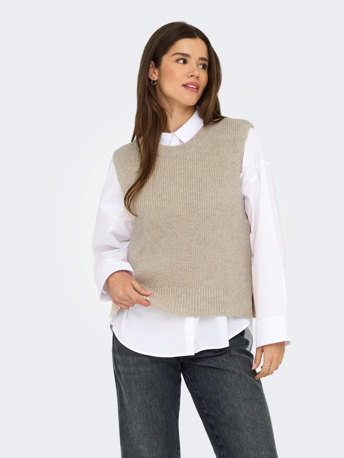 ONLPARIS STRIKKEVEST