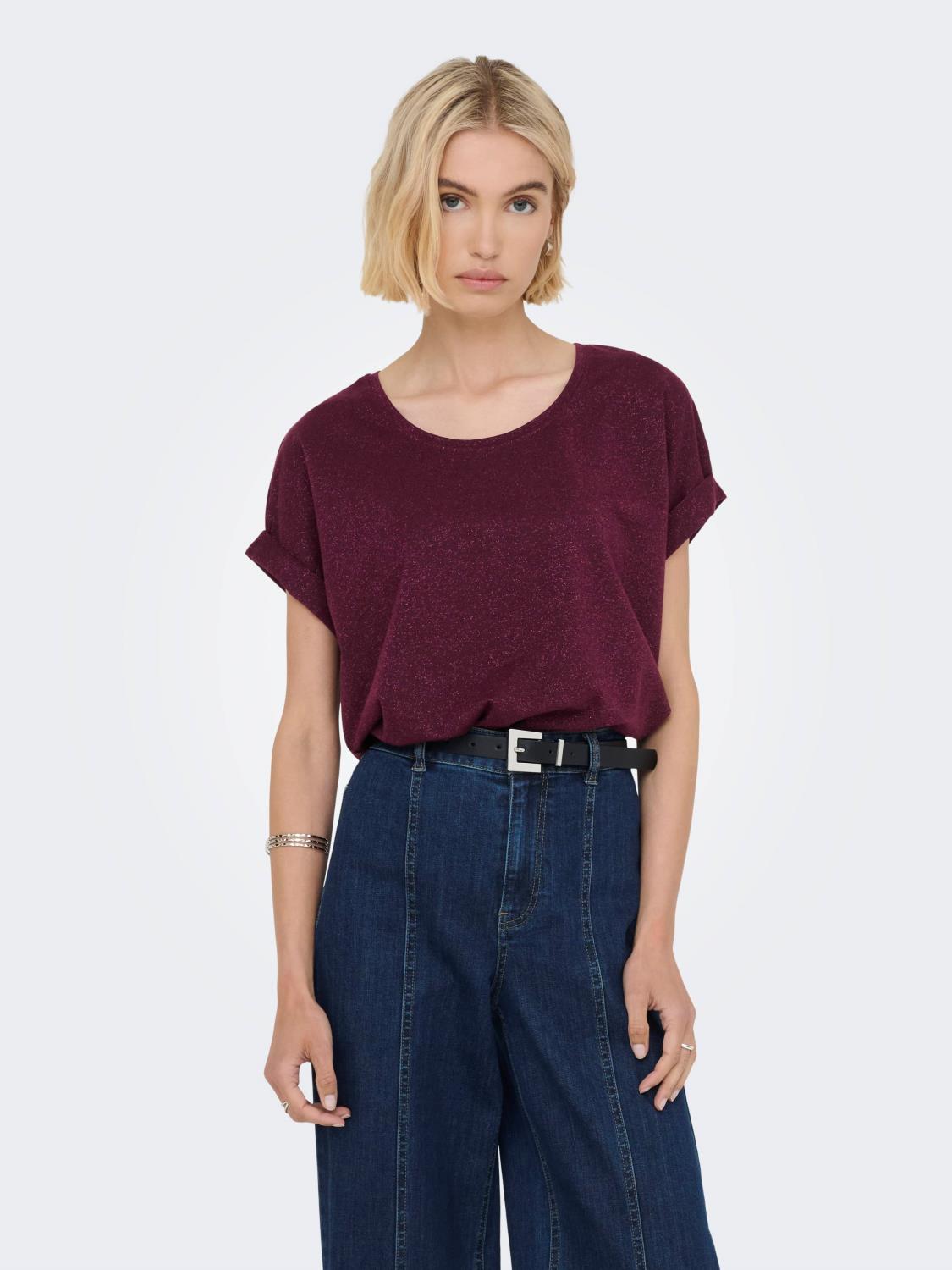 ONLMOSTER GLITTER TOPP