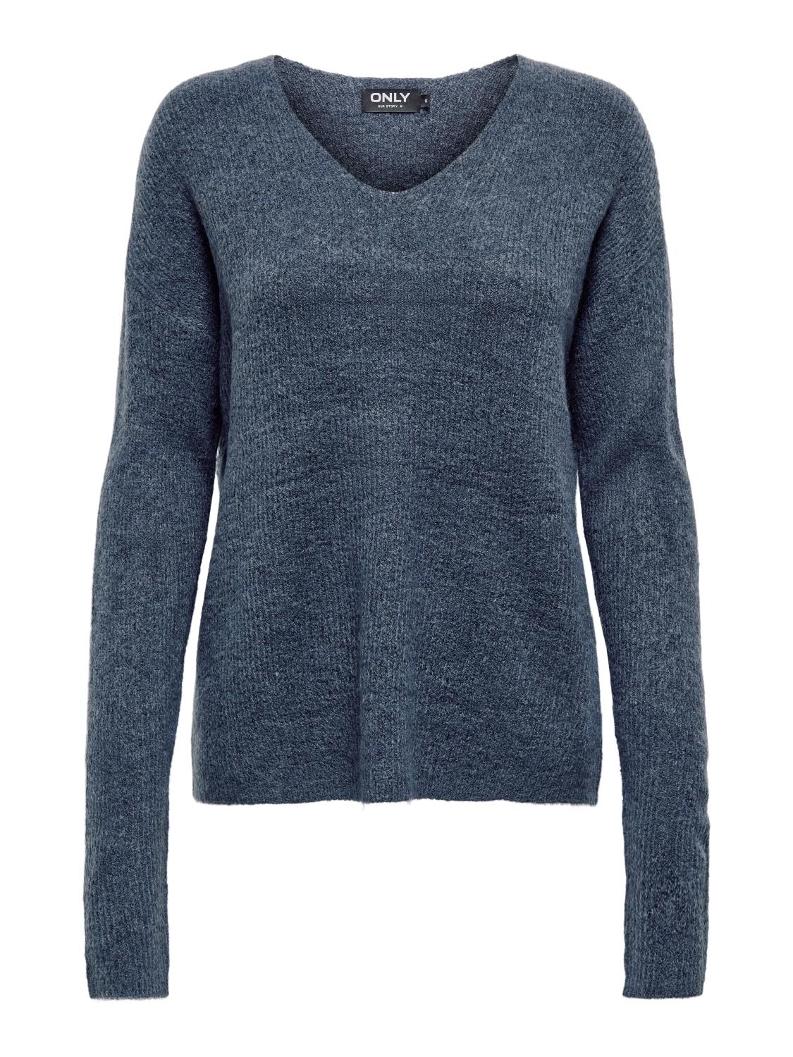ONLCAMILLA V-HALS PULLOVER KNIT