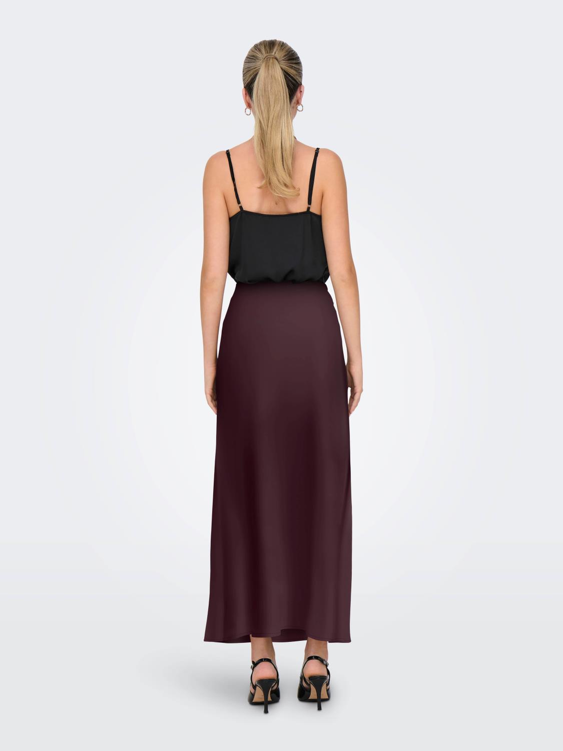 ONLCHIGO ANKELSKJØRT SATIN