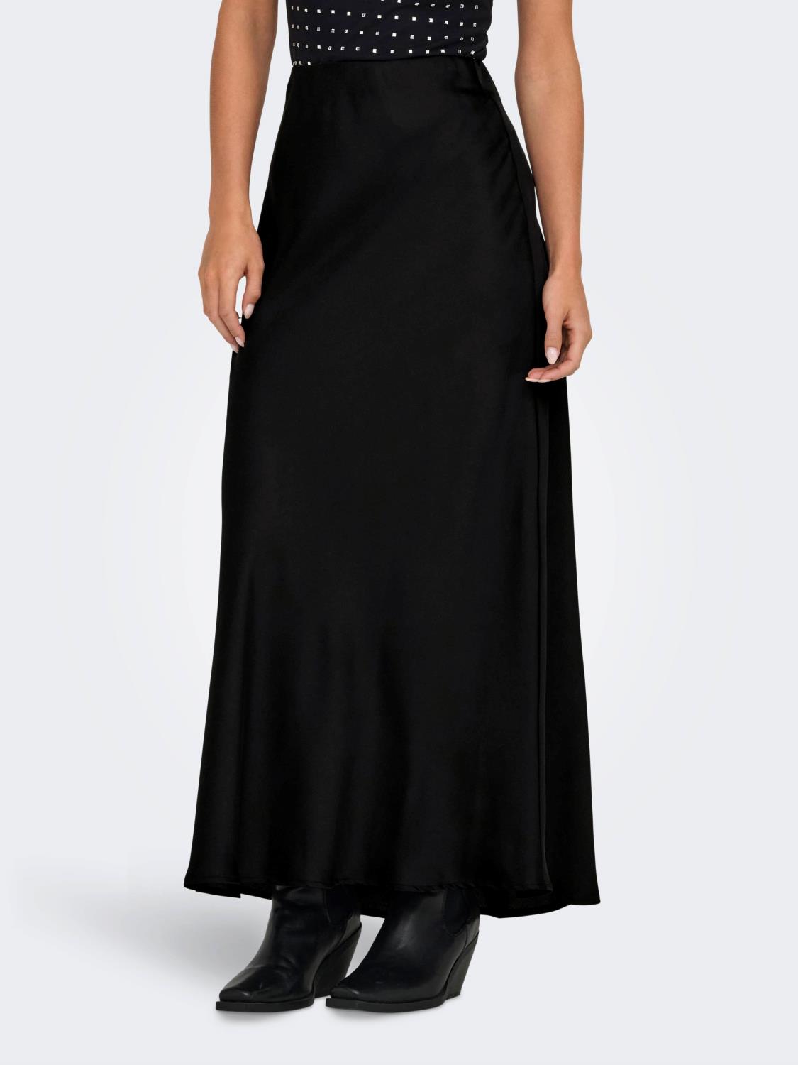ONLCHIGO ANKELSKJØRT SATIN