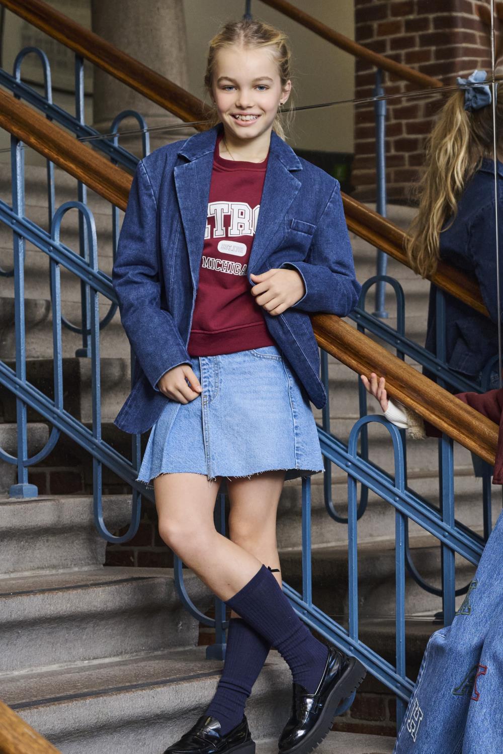 KOGADIEN DENIM SKJØRT